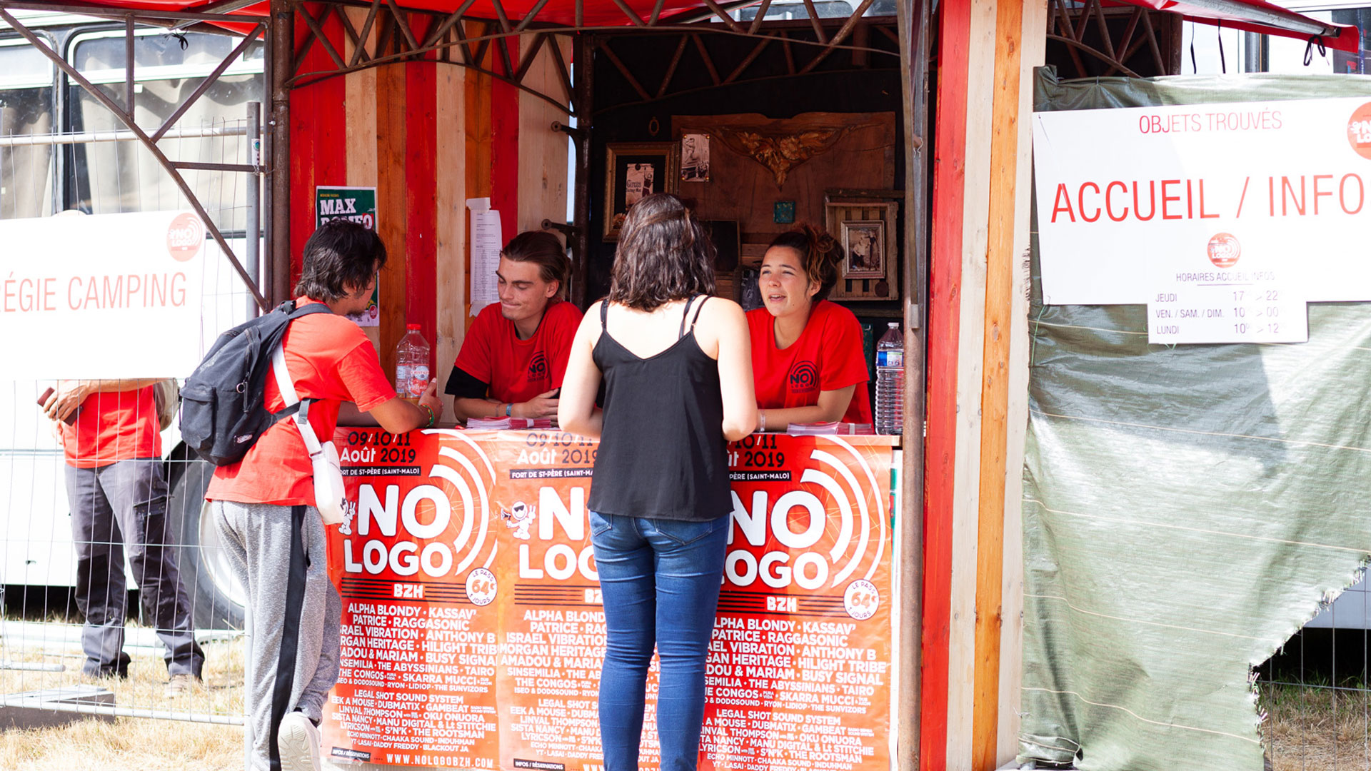 Accueil & horaires au No Logo BZH