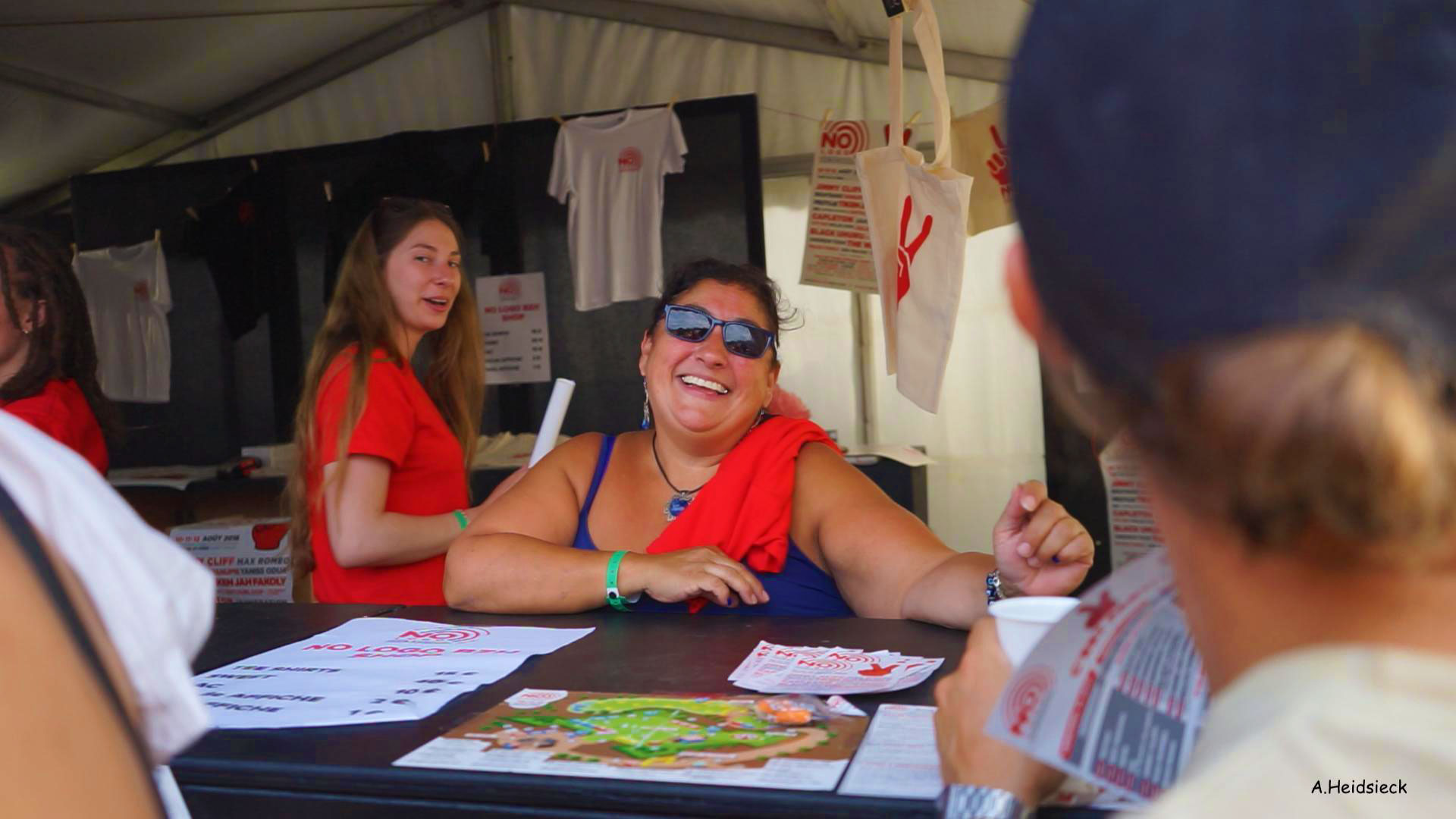 La Boutik du festival au No Logo BZH